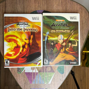 Nintendo Wii Avatar, The Burning Earth & Into the Inferno Games